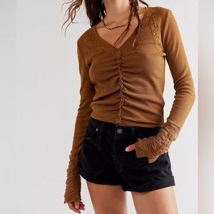 Free People Wear Me Out Long Sleeve